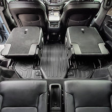 Load image into Gallery viewer, SMARTLINER Floor Mats 3 Rows and Cargo Liner Behind 2nd Row Set Black Compatible With 2020-2023 Volvo XC90 (SA0223/B0633/C0633/D0223)
