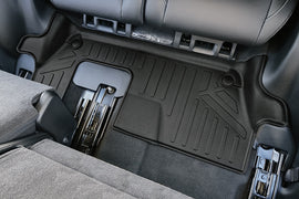 SMARTLINER All Weather Custom Fit Black 3rd Row Floor Mat Liner Set Compatible With 2021-2023 Jeep Grand Cherokee L with 2nd Row Bench Seat (SC0568)