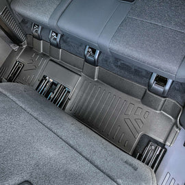 SMARTLINER Custom Fit All Weather Floor Mats 3rd Row Liner Black Compatible with 2024-2025 Chevrolet Traverse (SC0757)