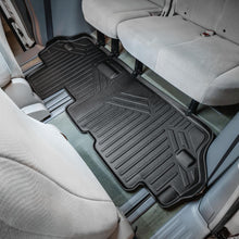 Load image into Gallery viewer, SMARTLINER Custom Fit Floor Mats 3rd Row Liner Black Compatible With 2011-2020 Toyota Sienna 8 Passenger Model Only (SC0083)