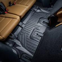 Load image into Gallery viewer, SMARTLINER All Weather Custom Fit Black 3rd Row Floor Mat Liner Set Compatible With 2020-2023 Kia Telluride/ Hyundai Palisade with 2nd Row Bench or Bucket Seats With Center Console (SC0417)