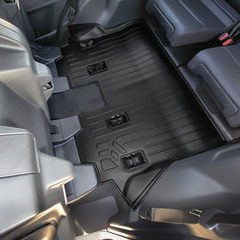 SMARTLINER Custom Fit All Weather Protection Black 3rd Row Liner Compatible With 2024-2025 Lexus GX (SC0750)