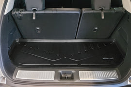 SMARTLINER All Weather Custom Fit Cargo Liner Mat Behind 3rd Row Black Compatible With 2022-2023 Infiniti QX60 (SE0579)