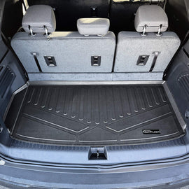 SMARTLINER All Weather Custom Fit Cargo Trunk Liner Mat Behind 3rd Row Seat Black Compatible with 2024-2025 Chevrolet Traverse (SE0757)