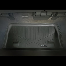 SMARTLINER All Weather Custom Fit Cargo Trunk Liner Floor Mat Behind 3rd Row Seat Black Compatible With 2011-2017 Honda Odyssey (SD0103)