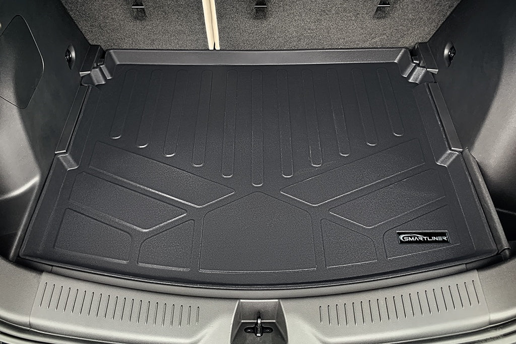 SMARTLINER Floor Mats and Cargo Liner Behind 2nd Row Black Compatible With 2020-2025 Buick Encore GX (SA0511/B0512/D0512)