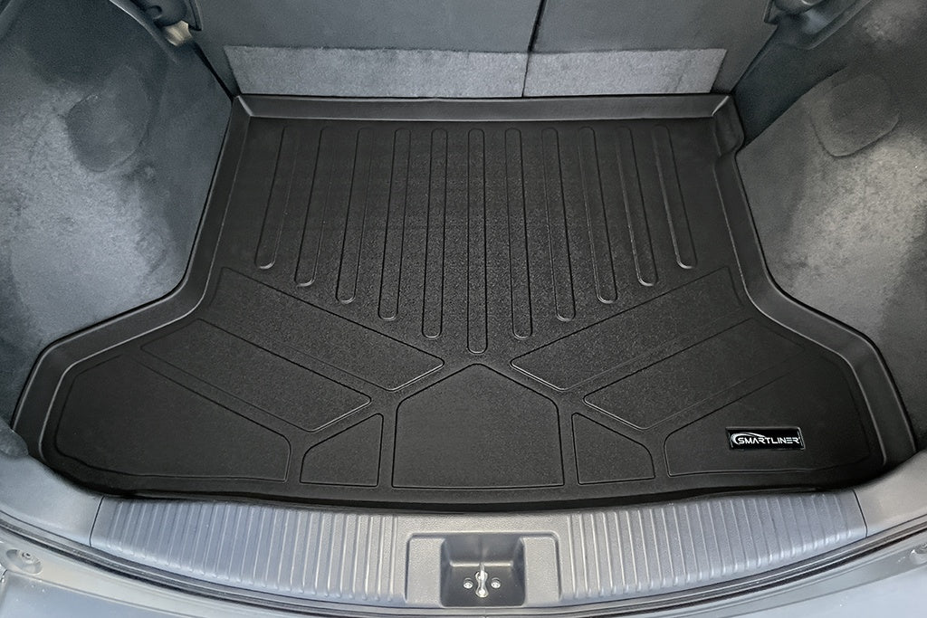 SMARTLINER All Weather Custom Fit Cargo Trunk Liner Floor Mat Black Compatible With 2016-2022 Honda HR-V (SD0193)
