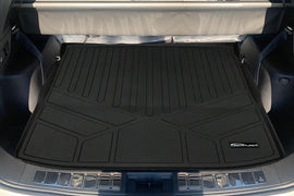 SMARTLINER All Weather Custom Fit Cargo Liner Mat Behind 2nd Row Black Compatible With 2022-2023 Mitsubishi Outlander (SD0561)