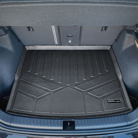 SMARTLINER All Weather Custom Fit Black Cargo Liner Behind the 2nd Row Compatible With 2022-2024 Volkswagen Taos (SD0727)