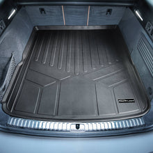 Load image into Gallery viewer, SMARTLINER Custom Fit All Weather Protection Black 2 Row Floor Liners &amp; Cargo Liner behind the 2nd Row Seats Compatible With 2020-2025 Audi A6 Allroad (SA0557/B0557/D0654)