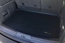 Load image into Gallery viewer, SMARTLINER All Weather Custom Fit Cargo Trunk Liner Floor Mat Behind 3rd Row Black Compatible With 2018-2022 Expedition Max / Navigator L (SE0351)