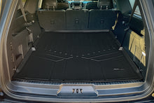 Load image into Gallery viewer, SMARTLINER Floor Mats 3 Rows - Cargo Liner Behind 2nd Row Set Black Compatible With 18-22 Expedition Max/Navigator L - 2nd Row Bench Seat (SA0350/B0351/C0351/D0351)