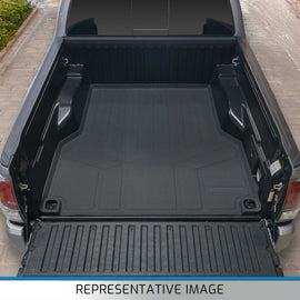 SMARTLINER Custom Fit Truck Bed Mat Compatible With 2014-2018 Silverado / Sierra Crew Cab Short Bed Only Fits with Drop-In Bedliner (K0136)