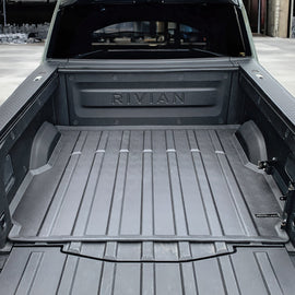 SMARTLINER Custom Fit All Weather Rugged Rubber Truck Bed Mat Compatible With 2022-2023 Rivian R1T (K0615)