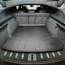 Load image into Gallery viewer, SMARTLINER All Weather Custom Fit Floor Mats 2 Rows and Cargo Liner Behind 2nd Row Set Black Compatible With 2020-2024 BMW X6 (SA0420/B0497/D0497)