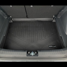 SMARTLINER All Weather Custom Upper Cargo Liner Floor Mat Black Compatible With 2020-2024 Hyundai Venue (SD0492)