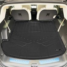 Load image into Gallery viewer, SMARTLINER Floor Mats 2 Rows and Cargo Liner Behind 2nd Row Set Black Compatible With 2018-2022 Buick Enclave with 2nd Row Bench Seat (SA0345/B0343/D0345)