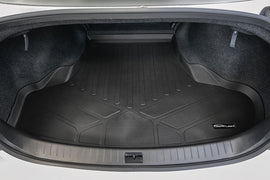 SMARTLINER All Weather Custom Cargo Liner Trunk Floor Mat Black Compatible With 2014-2022 Infiniti Q50 (SD0469)