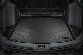 SMARTLINER Cargo Trunk Liner Floor Mat Black Compatible With 2017-2022 Honda CR-V - Liner fits Factory Cargo Deck in Lower Position (SD0386)