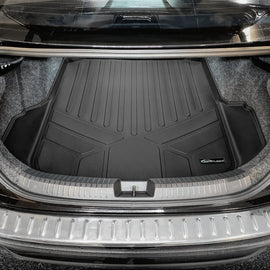 SMARTLINER All Weather Custom Cargo Liner Trunk Floor Mat Black Compatible With 2019-2024 Volkswagen Jetta (SD0429)