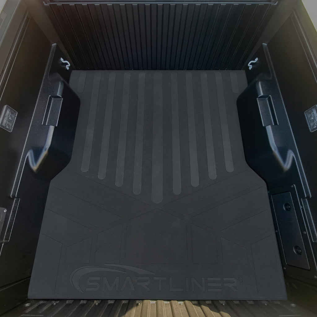 SMARTLINER Custom Fit All Weather Protection Black 2 Row Floor Liners & Rubber Truck Bed Mats Compatible With 2024-2025 Toyota Tacoma (SA0743/B0743/J0743)
