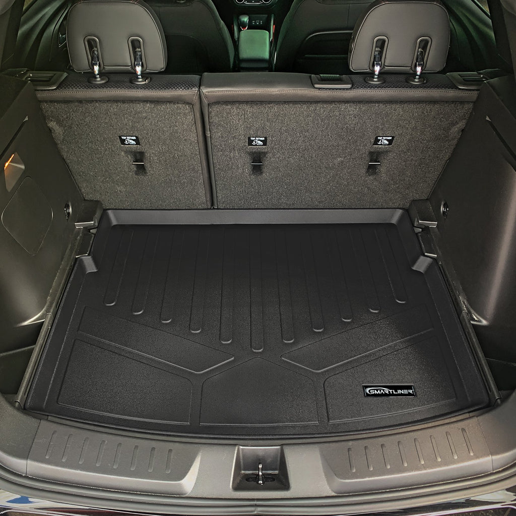 SMARTLINER Black Cargo Liner Trunk Floor Mat Compatible With 2021-2025 Chevrolet Trailblazer cargo in Lower Deck Position (SD0521)