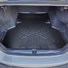 SMARTLINER All Weather Custom Fit Black Cargo Trunk Liner Compatible With 2020-2023 Subaru Legacy (SD0496)