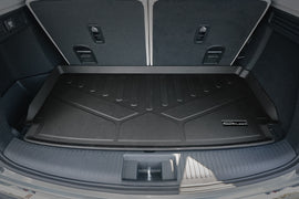 SMARTLINER Custom Fit All Weather Protection Black Cargo Liner behind the 3rd Row Seats Compatible With 2022-2025 Acura MDX (SE0581)
