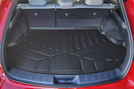 SMARTLINER All Weather Custom Fit Black Cargo Floor Mat Liner Compatible With 2019-2023 Lexus UX Hybrid (SD0655)