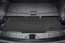 SMARTLINER Cargo Trunk Liner Floor Mat Black Compatible With 2017-2021 Nissan Rogue Sport - Liner fits with Cargo Tray in Lowest Position (SD0342)