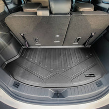 Load image into Gallery viewer, SMARTLINER Custom Fit All Weather Protection Black Cargo Liner Behind 3rd Row Compatible With 2024 Mazda CX-90 Hybrid/ Plug-In Hybrid (SE0716)