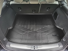 SMARTLINER All Weather Custom Fit Black Cargo Liner Behind the 2nd Row Compatible With 2022-2023 Jeep Grand Cherokee 4XE (SD0651)