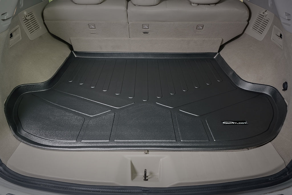 SMARTLINER All Weather Custom Fit Cargo Trunk Liner Floor Mat Black Compatible With 2015-2022 Nissan Murano (SD0173)