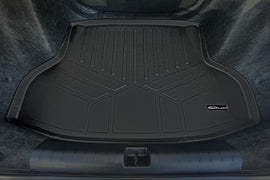SMARTLINER All Weather Custom Fit Cargo Trunk Liner Floor Mat Black Compatible With 2016-2021 Honda Civic Sedan Only (SD0224)