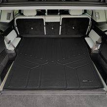 Load image into Gallery viewer, SMARTLINER All Weather Custom Fit Black 2 Row &amp; Cargo Liner Behind the 2nd Row Floor Mat Liner Set Compatible With 2022-2024 Rivian R1S SUV (SA0615/B0698/D0698)
