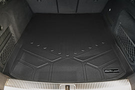 SMARTLINER Custom Fit All Weather Protection Black Cargo Liner behind the 2nd Row Seats Compatible With 2018-2025 Audi A5/S5 (SD0313)