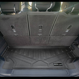 SMARTLINER All Weather Custom Fit Cargo Liner Behind the 2nd Row Set Compatible With 2023-2024 Land Rover Defender 130 (SE0564)