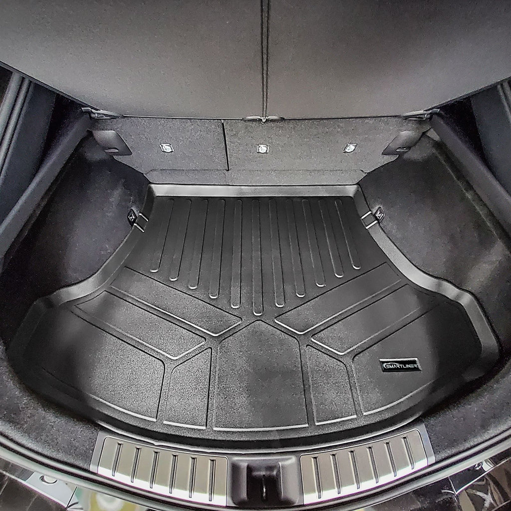 SMARTLINER All Weather Protection Custom Fit Black Cargo Liner Compatible With 2023-2024 Lexus RZ (SD0702)