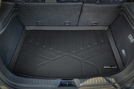 SMARTLINER All Weather Custom Fit Cargo Trunk Liner Floor Mat Black Compatible With 2016-2021 Mazda CX-3 (SD0269)