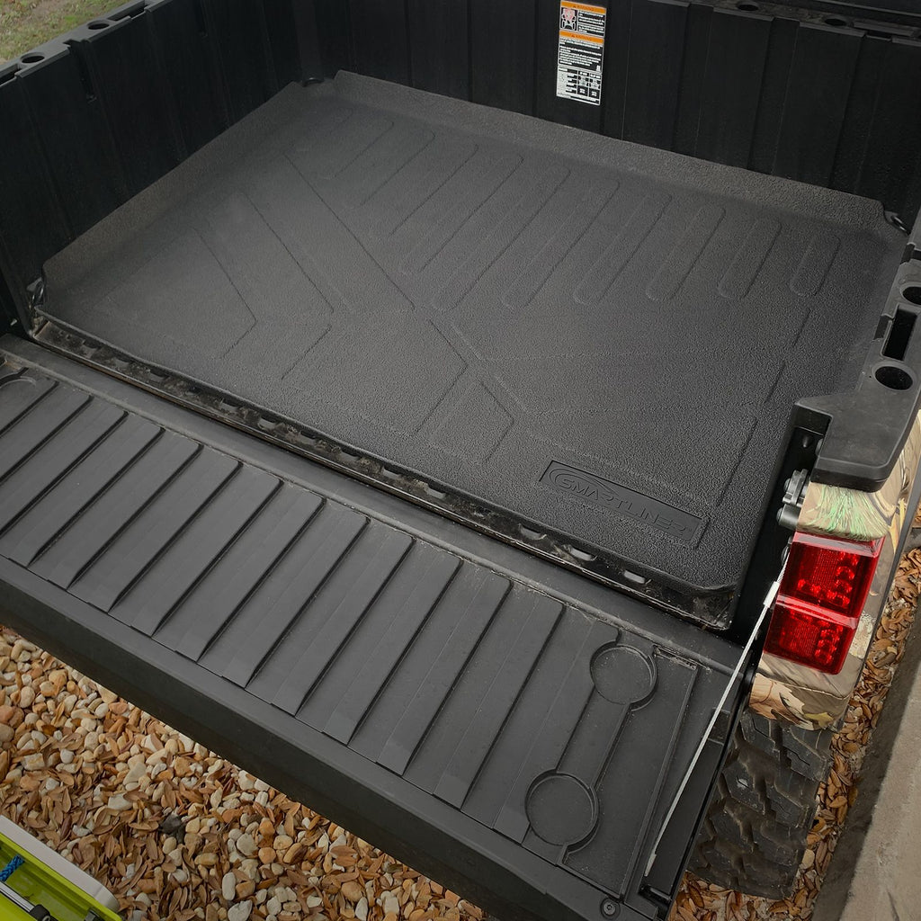 SMARTLINER All Weather Custom Fit Rugged Rubber Bed Mat Liner Compatible With 2019-2021 Polaris Ranger XP 1000 (UK0102)