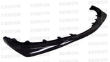 Seibon VR-style carbon fiber front lip for 2003-2005 Mitsubishi EVO8 (FL0305MITEVO8-VR)