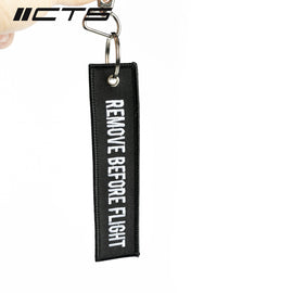 CTS Turbo Flight Tag – “Remove Before Flight” – Black (CTS-TAG-FLIGHT-BLK)