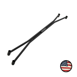 Nameless Performance Front Strut Tower Brace - Subaru Legacy & Outback (2015-2019) - Wrinkle Black (FSTB-I-BLK)