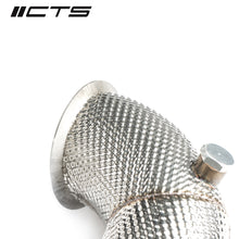 Load image into Gallery viewer, CTS Turbo 3.5&quot; Downpipe High-Flow CAT for Mercedes-Benz M133 A45/CLA45/GLA45 AMG (CTS-EXH-DP-0029-CAT)