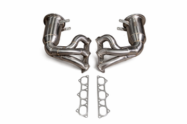 Valvetronic Designs Porsche 992 GT3 / GT3 RS 400 Cell Catted Down Pipes (POR.992.GT3RS.FFH.400C.BR)