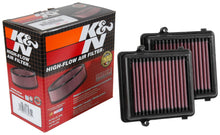 Load image into Gallery viewer, K&amp;N 16-17 Honda CRF1000L Africa Twin 998 Replacement Drop In Air Filter (2 Per Box) (HA-9916)