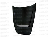 Seibon VSII-style carbon fiber hood for 2000-2010 Honda S2000 (HD0005HDS2K-VSII)