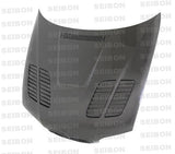 Seibon GTR-style carbon fiber hood for 2001-2005 BMW E46 M3 (HD0105BMWE46M3-GTR)