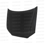 Seibon OEM-style carbon fiber hood for 2006-2007 Audi A4 (HD0607AUA4-OE)