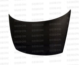 Seibon OEM-style carbon fiber hood for 2006-2010 Honda Civic 2DR (HD0607HDCV2D-OE)